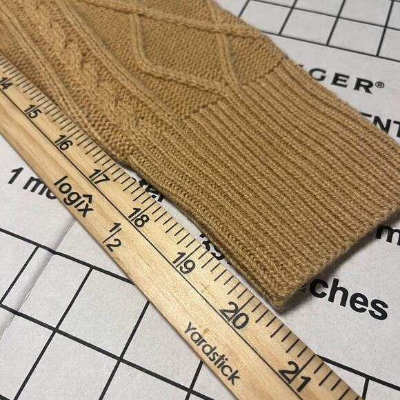 Say What Two Piece Cable-Knit Shrug & Tank Set Sz L - Picture 4 of 7